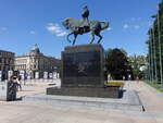 Lublin, Jozef Pilsudskiego Denkmal am Plac Litewski (15.06.2021)