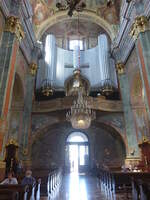 Lublin, Orgelempore in der Kathedrale St.