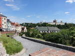 Lublin, Ausblick auf die Podwala Strae und den Schloberg (15.06.2021)