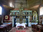 Hrebenne, Altar in der griechisch-katholischen St.