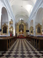 Wysokie Kolo, barocker Innenraum der Wallfahrtskirche der hl.