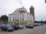 Pultusk, Rathaus mit Turm aus dem 16.