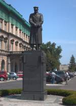 Warschau -Jozef Pilsudski -Denkmal ( Juli-2007)  Warszawa -Pomnik Jozefa Pilsudskiego (lipiec-2007)
