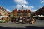 Warschau, Rynek Platz (01.07.2010)