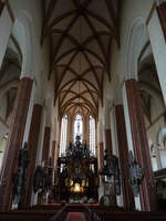 Legnica / Liegnitz, Innenraum der Kathedrale St.