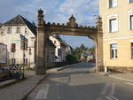 Wambierzyce / Albendorf, Jerusalemer Tor in der Wiejska Strae (12.09.2021)