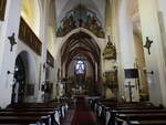 Olawa / Ohlau, Innenraum der Pfarrkirche Maria Trost (19.06.2021)