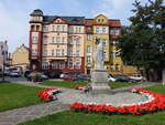 Strzegom / Striegau, Denkmal fr Pabst Johannes Paul II.