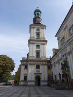 Trzebnica / Trebnitz, Zisterzienserinnenklosterkirche, erbaut von 1203 bis 1241, barockisiert von 1741 bis 1789 (15.09.2021)
