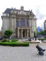 Wrocławski Teatr Lalek (Breslauer Puppentheater) am Stadtgraben Breslau (Wroclaw) im Sommer 2012