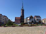 Nysa / Neisse, neues Rathaus am Rynek Platz (01.07.2020)