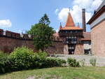 Opole / Oppeln, Teil der Stadtmauer an der Kolegiacka Straße (19.06.2021)