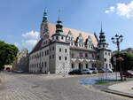 Brzeg / Brieg, historisches Rathaus, erbaut von 1570 bis 1577 im Renaissancestil von Jakob Pahr und Bernhard Niuron (19.06.2021)
