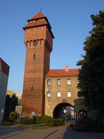 Kluczbork / Kreuzburg, Wasserturm in der Zamkowa Strae (15.09.2021)