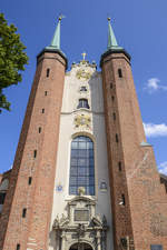 Der Dom zu Oliwa in Danzig (Gdańsk ).