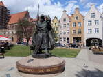 Gdansk / Danzig, Wladimir Denkmal am Plac Ksieza (02.08.2021)