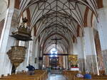 Gdansk / Danzig, gotischer Innenraum der St.
