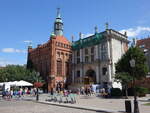 Gdansk / Danzig, Langgasser Tor oder Zlota Brama, erbaut von 1612–1614 nach einem Entwurf von Abraham van den Blocke (02.08.2021)