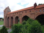 Kwidzyn / Marienwerder, Dansker de Ordensburg des deutschen Orden, erbaut von 1344 bis 1355 (03.08.2021)