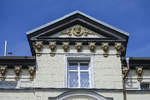 Detailaufnahme vom Haus an der Ulica Staromiejska (bis 1945 Stolper Strae) in Lębork (Lauenburg in Pommern).