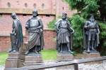 MALBORK (Powiat Malborski), 19.06.2007, im Innenhof der Marienburg