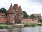 Malbork / Marienburg, Mostowa Tor in der Marienburg (03.08.2021)