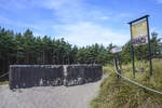 Der Blcher Bunker in Ustka (Stolpmnde) in Hinterpommern.