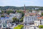 Zoppot/Sopot - Blick vom Turm am Kurhaus auf die Zoppoter Innenstadt.