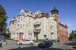 Alte deutsches Gebude an der der Ulica Tadeusz Kościuszko (frher: Haffnerstrae) in Zoppot / Sopot.