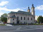 Bielsko-Biała, Kirche der Gttlichen Vorsehung, erbaut von 1760 bis 1769 (05.09.2020)
