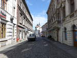 Bielsko-Biala, historische Huser in der Ratuzowa Strae (05.09.2020)