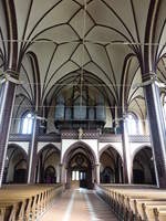 Chorzow / Knigshtte, Orgelempore in der Maria Himmelfahrt Kirche (05.09.2020)