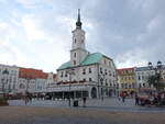 Gliwice / Gleiwitz, Rathaus am Rynek Platz, erbaut 1784 (12.09.20219
