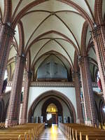 Katowice / Kattowitz, Orgelempore in der St.