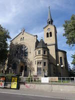 Katowice / Kattowitz, evangelische Auferstehungskirche, erbaut von 1856 bis 1858 (05.09.2020)