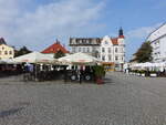 Tarnowskie Gory / Tarnowitz, Huser am Rynek Platz (13.09.2021)