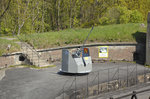 Świnoujście - Die Westbatterie (Fort Zachodni) liegt am nordstlichen Stadtrand, direkt an der Swine.