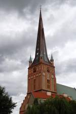 SZCZECIN, 26.07.2009, die gotische Jakobikirche