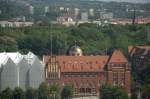 Aussicht von der Jakobskathedrale in Stettin (Katedra Świętego Jakuba).