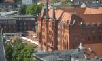 Aussicht von der Jakobskathedrale in Stettin (Katedra Świętego Jakuba).