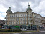 Szczecin / Stettin, schönes Gebäude in der Stanislawa Wieckowskiego Straße (31.07.2021)