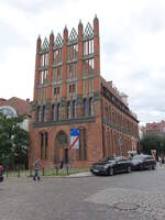 Szczecin / Stettin, altes Rathaus am Rynek Sienny, erbaut im 15.