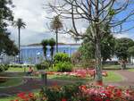 Stadtpark von Ponta Delgada auf der Azoren-Insel Sao Miguel am 25.07.2023.