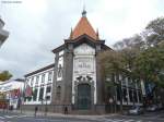 Die  Banco de Portugal  im Stadtzentrum von Funchal (Madeira - März 2014)