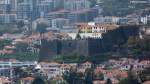 Blick auf die Altstadt von Funchal mit  Fortaleza da Sao Joao de Pico  (Madeira - März 2014)