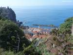 Blick auf Ponta do Sol, gelegen in einer Bucht an der Südküste von Madeira (Februar 2014)