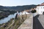 MRTOLA, 09.02.2022, Blick von der Igreja de Nossa Senhora da Anunciao auf den Rio Guadiana in Richtung Sden