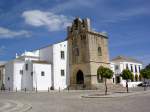 Faro, Kathedrale SE am Largo da Se, erbaut ab 1251, gotischer Glockenturm von 1760 (25.05.2014)
