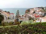 LAGOA e CARVOEIRO, Gemeindeteil Carvoeiro (Concelho de Lagoa), 16.10.2005, Blick auf die Bucht