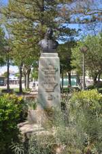 PORTIMO (Concelho de Portimo), 05.05.2014, zum Gedenken an Francisco de Almeida Coelho de Bivar, einem Politiker, der sich um die Region Algarve verdient gemacht hat
